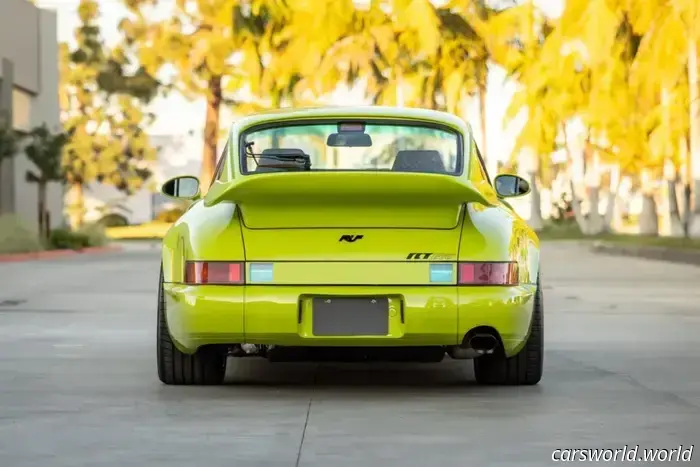 El Fabuloso RCT Verde Tilo de RUF Es el 911 Perfecto de los 90 | Carscoops